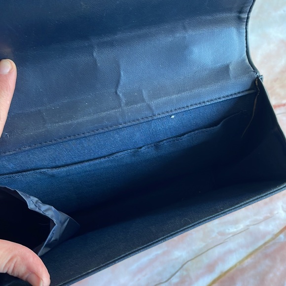 VINTAGE | Navy quilted shoulder bag - Picture 5 of 11